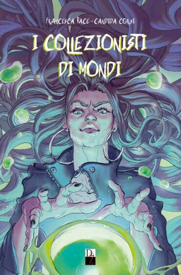 La copertina de I collezionisti di mondi - Variant, realizzata da Candida Corsi.