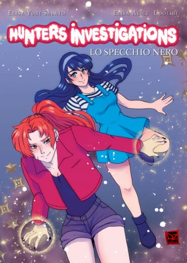 La copertina di Hunters investigations 1 - Lo specchio nero realizzata da Elisa Yori Sabato.