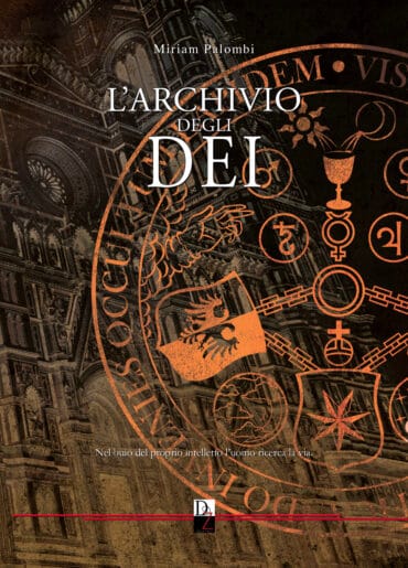 La copertina de L'archivio degli dei - nuova edizione, realizzata da Livia De Simone.