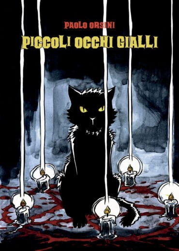 La copertina di Piccoli occhi gialli, realizzata da Paolo Orsini.